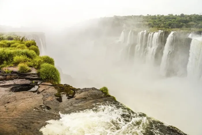 Framed Print : Mist at Devils Throat in Iguazu National Park Framed Print : Mist at Devils Throat in Iguazu National Park