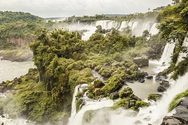 Mist over Iguazu Waterfalls, Argentina