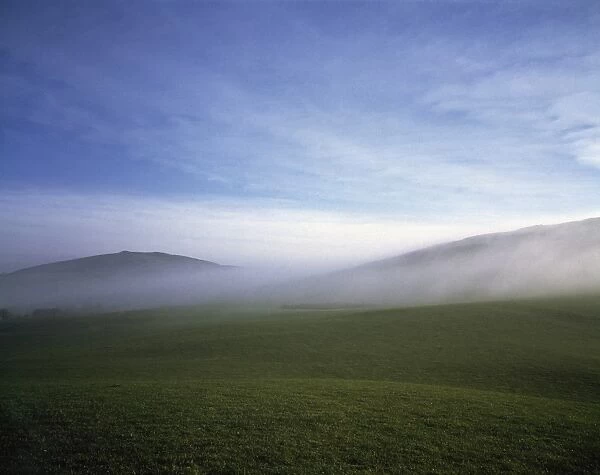 Mist, Slieve Na Calliagh, Near Oldcastle Co Meath