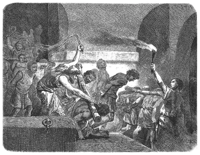 Framed Print : Mistreated Slaves