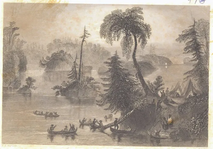Framed Print : Misty Island Site with Encampment Framed Print : Misty Island Site with Encampment