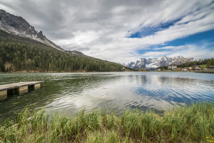 Framed Print : Misurina Lake