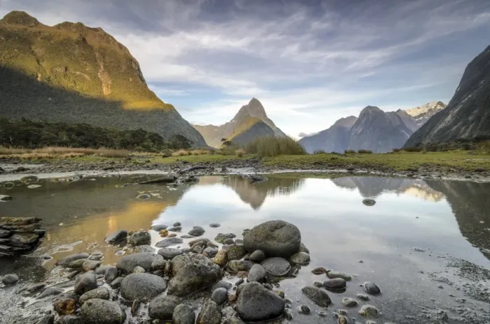 Framed Print : Mitre Peak, Fiordland National Park, Milford Sound, South Island, New Zealand Framed Print : Mitre Peak, Fiordland National Park, Milford Sound, South Island, New Zealand
