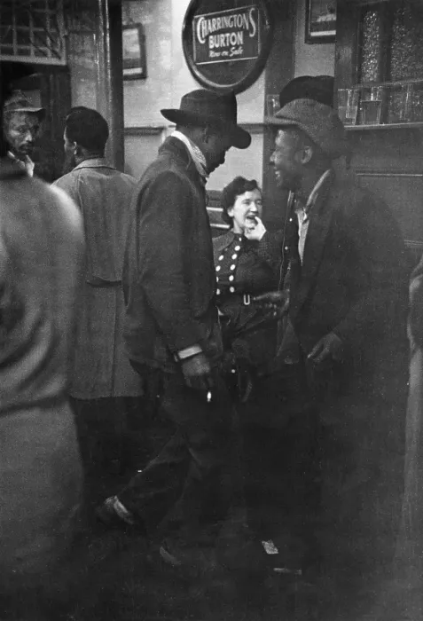 Framed Print : Mixed-Race Clientele