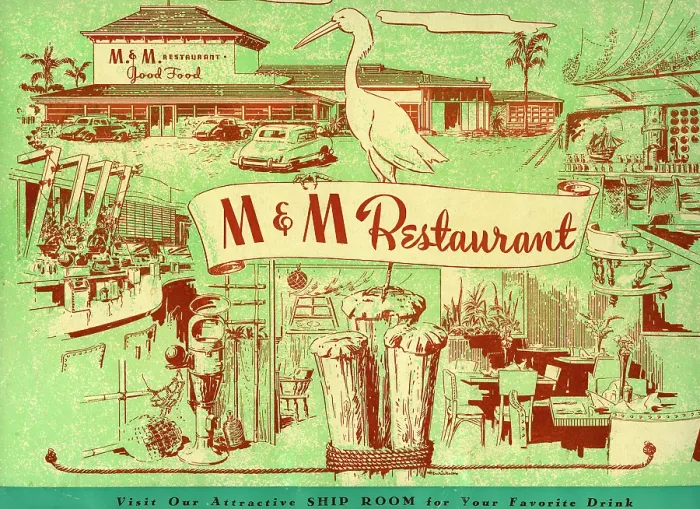 Framed Print : M&M Restaurant Framed Print : M&M Restaurant