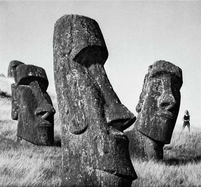 Framed Print : Moa Statues Near Quarry on Easter Island Framed Print : Moa Statues Near Quarry on Easter Island