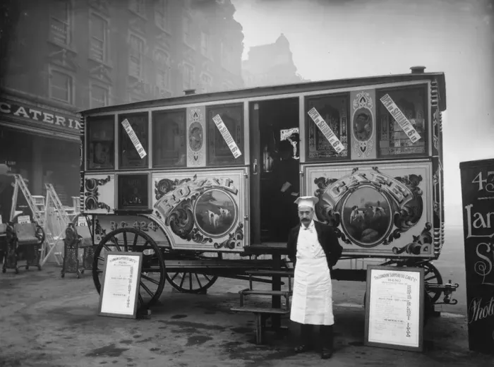 Framed Print : Mobile Cafe Framed Print : Mobile Cafe