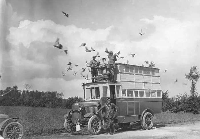 Framed Print : Mobile Carrier Pigeon Station Framed Print : Mobile Carrier Pigeon Station