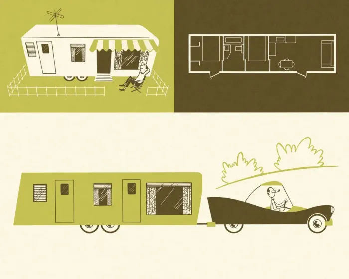 Framed Print : Mobile Home Framed Print : Mobile Home