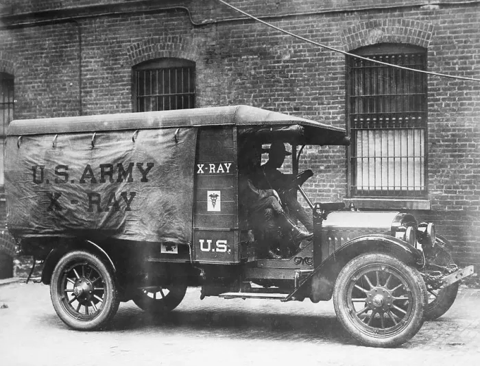 Framed Print : Mobile X-Ray Detachment Truck Framed Print : Mobile X-Ray Detachment Truck