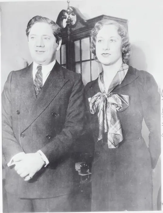 Framed Print : Mobster John Factor with Wife Framed Print : Mobster John Factor with Wife
