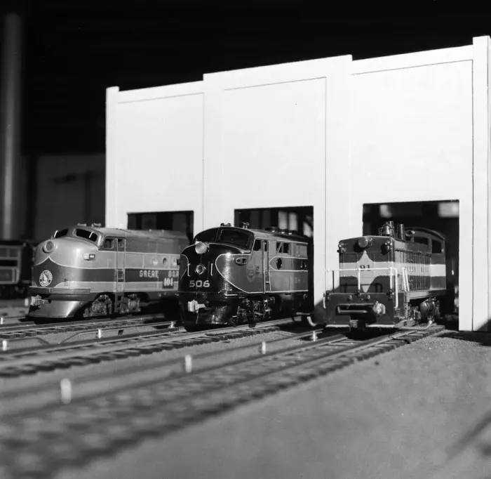 Framed Print : Model Diesel Trains Framed Print : Model Diesel Trains