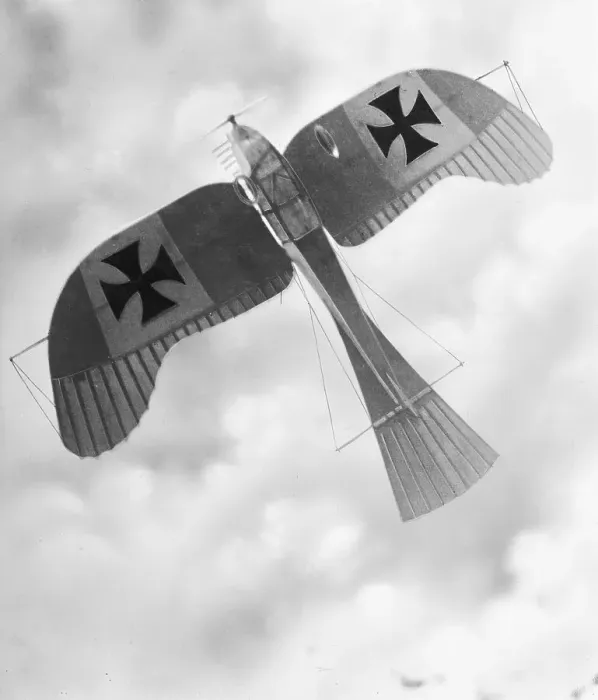 Framed Print : Model of a German Rumpler Taube Aircraft Framed Print : Model of a German Rumpler Taube Aircraft