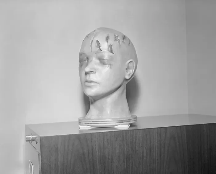Framed Print : Model Head Framed Print : Model Head