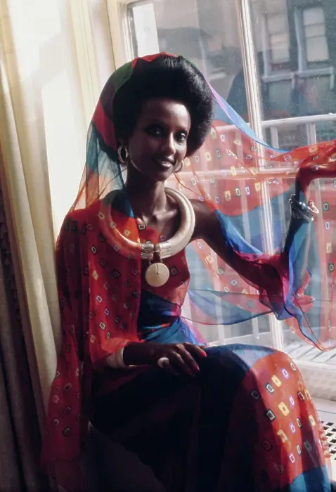Framed Print : Model Iman Framed Print : Model Iman
