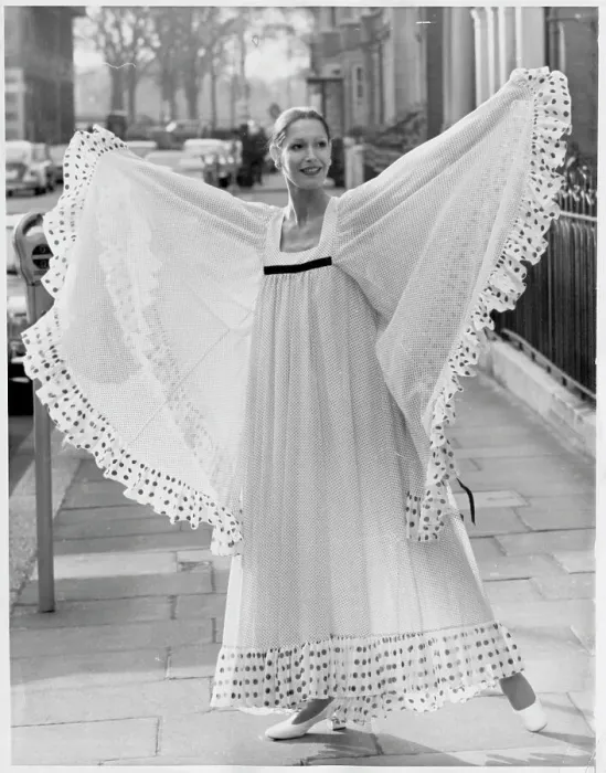 Framed Print : Model Posing in Dress on Street Framed Print : Model Posing in Dress on Street