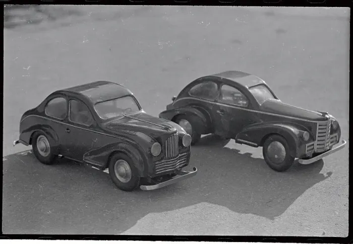 Framed Print : Two Model Size Cars Framed Print : Two Model Size Cars