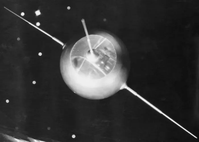 Framed Print : Model of Soviet Earth Satellite Framed Print : Model of Soviet Earth Satellite