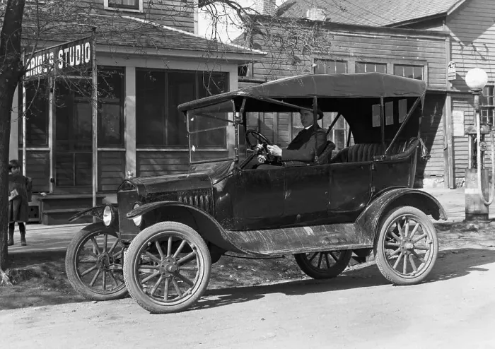 Framed Print : Model T Ford When It Was New Framed Print : Model T Ford When It Was New
