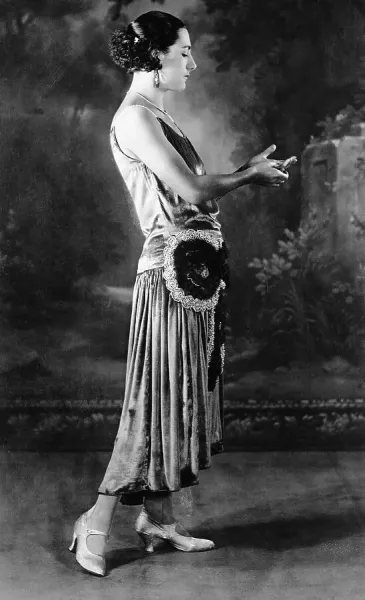 Jeanne Lanvin Evening Dress Print (Original Caption). Art Prints, Posters &  Puzzles from Fine Art Storehouse