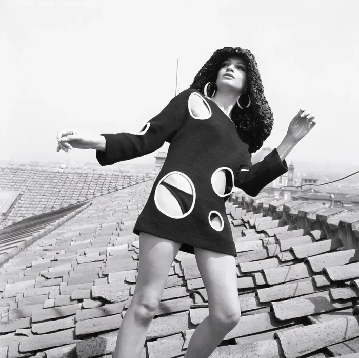 Framed Print : Modeling Holed Sweater on Florence Palace Framed Print : Modeling Holed Sweater on Florence Palace
