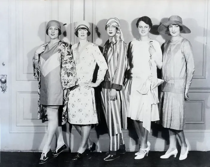 Framed Print : Models at the Cotton Manufacturer's Fashion Show Framed Print : Models at the Cotton Manufacturer's Fashion Show
