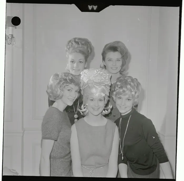 Framed Print : Models Showing Latest European Hairstyles Framed Print : Models Showing Latest European Hairstyles