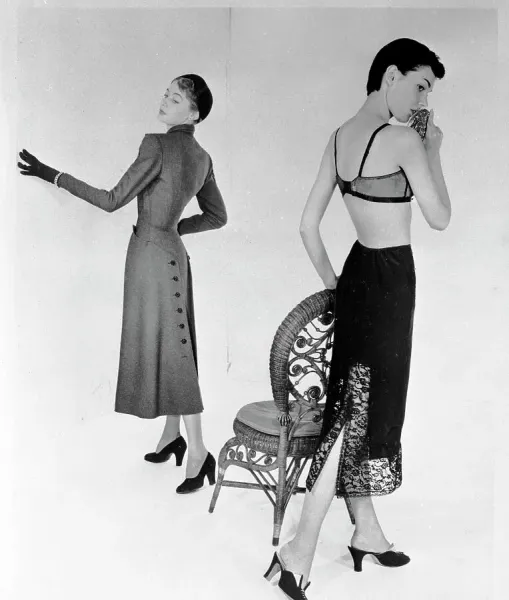 1950's Fashion Models Wear - Fine Art Storehouse Print. Art Prints