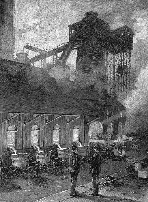 Framed Print : Modern Blast Furnace Framed Print : Modern Blast Furnace