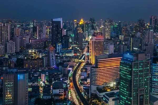 Modern building in Bangkok city