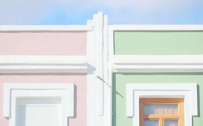 Framed Print : Modernist facades Framed Print : Modernist facades
