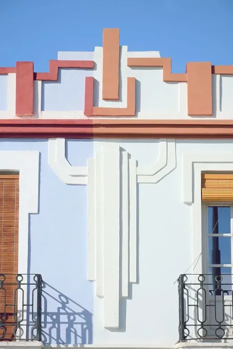 Framed Print : Modernist facades Framed Print : Modernist facades