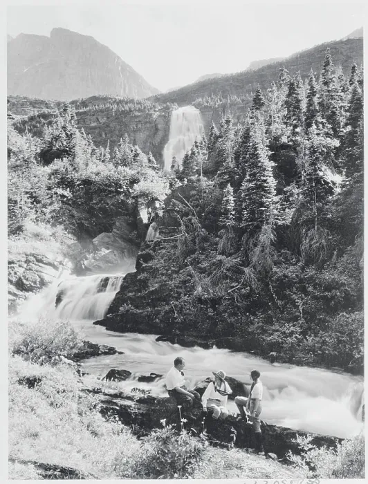 Framed Print : Mokawanis Falls in Rocky Mountains Framed Print : Mokawanis Falls in Rocky Mountains