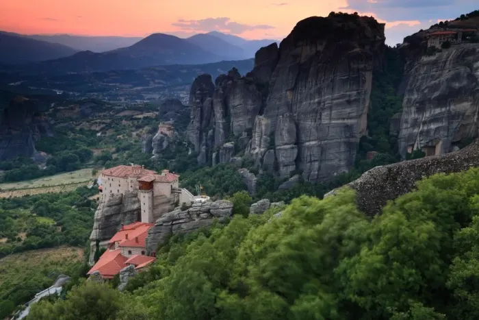 Framed Print : Monasteries of Meteora Framed Print : Monasteries of Meteora