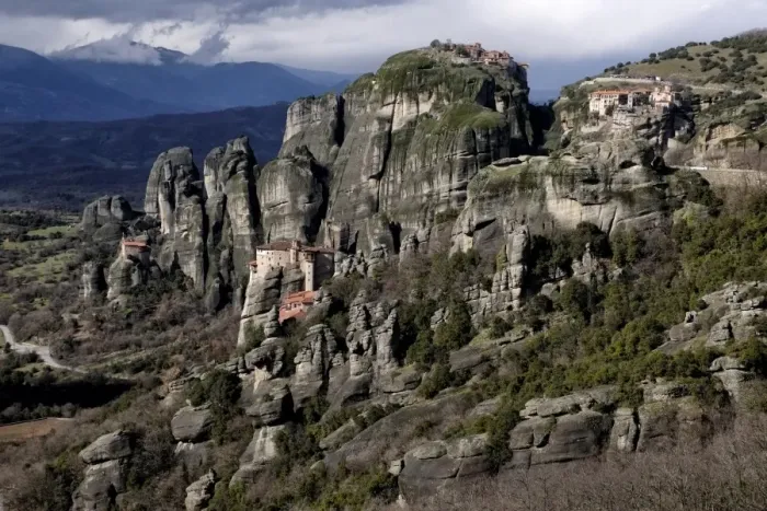 Framed Print : Monasteries of Meteora Framed Print : Monasteries of Meteora