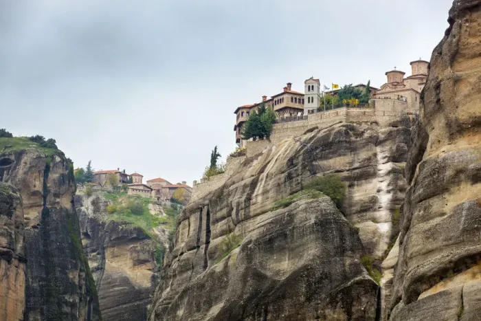 Framed Print : Monastery on the edge of a cliff Framed Print : Monastery on the edge of a cliff