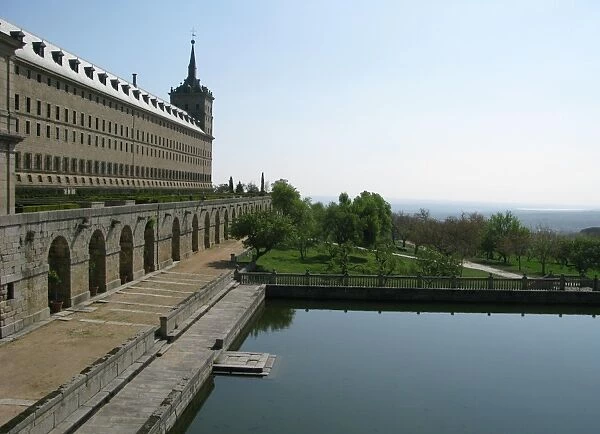 Monastery El Escorial in Spain