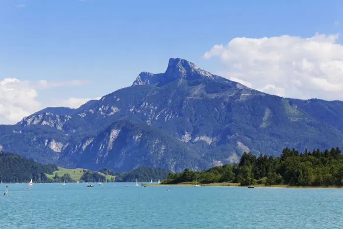 Framed Print : Mondsee Lake and Mt Schafberg, Salzkammergut, Upper Austria, Austria Framed Print : Mondsee Lake and Mt Schafberg, Salzkammergut, Upper Austria, Austria
