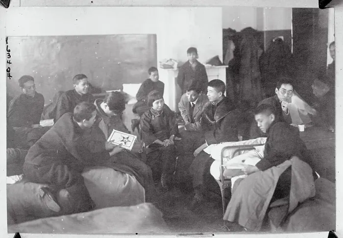 Framed Print : Mongolian Communists Lodging Framed Print : Mongolian Communists Lodging