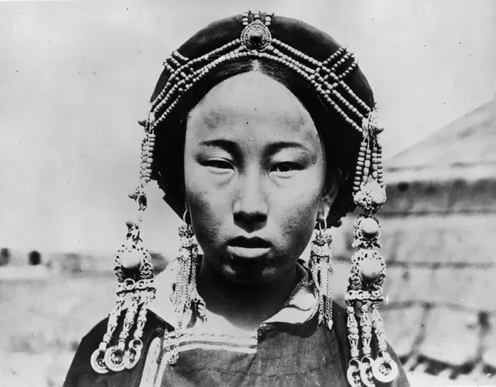 Framed Print : Mongolian Headdress Framed Print : Mongolian Headdress