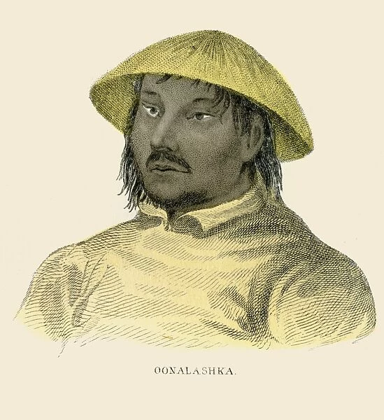 Mongolian man illustration 1859