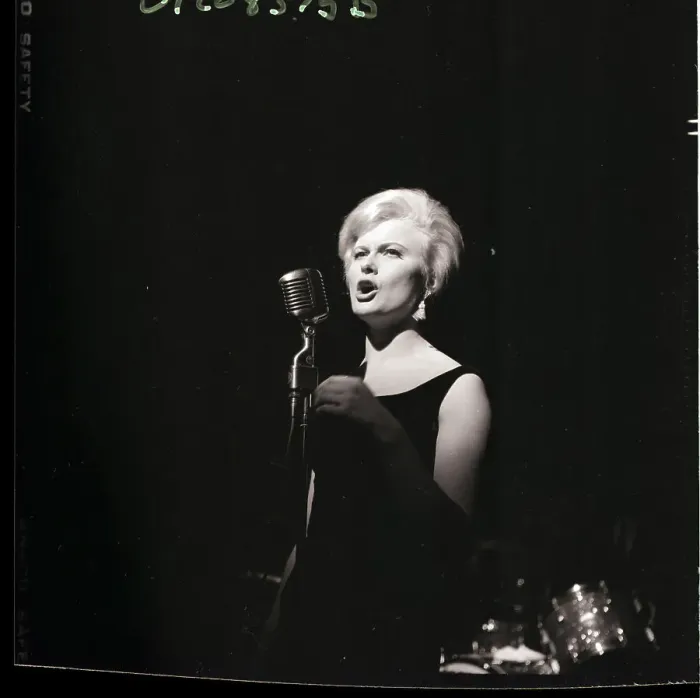 Framed Print : Monica Zetterlund on Stage Framed Print : Monica Zetterlund on Stage