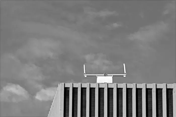 Framed Print : Monochrome Skyscraper Framed Print : Monochrome Skyscraper