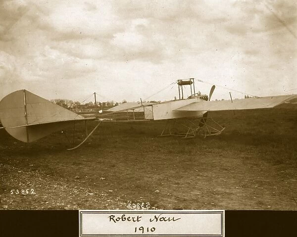 Monoplane. 18th May 1910: A tidy Robert Nau monoplane tractor design