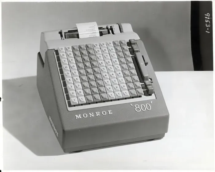 Framed Print : Monroe 800 Adding Machine Framed Print : Monroe 800 Adding Machine