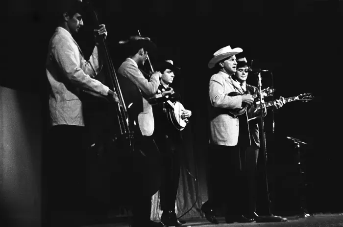 Framed Print : Bill Monroe At The New York Folk Festival Framed Print : Bill Monroe At The New York Folk Festival