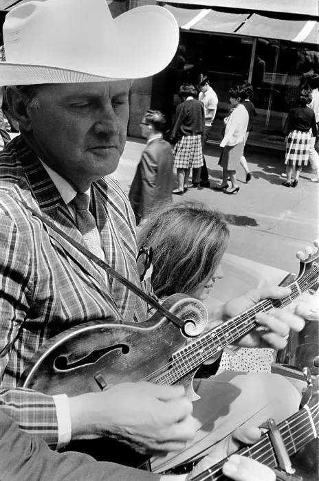 Framed Print : Bill Monroe Promotes The New York Folk Festival Framed Print : Bill Monroe Promotes The New York Folk Festival