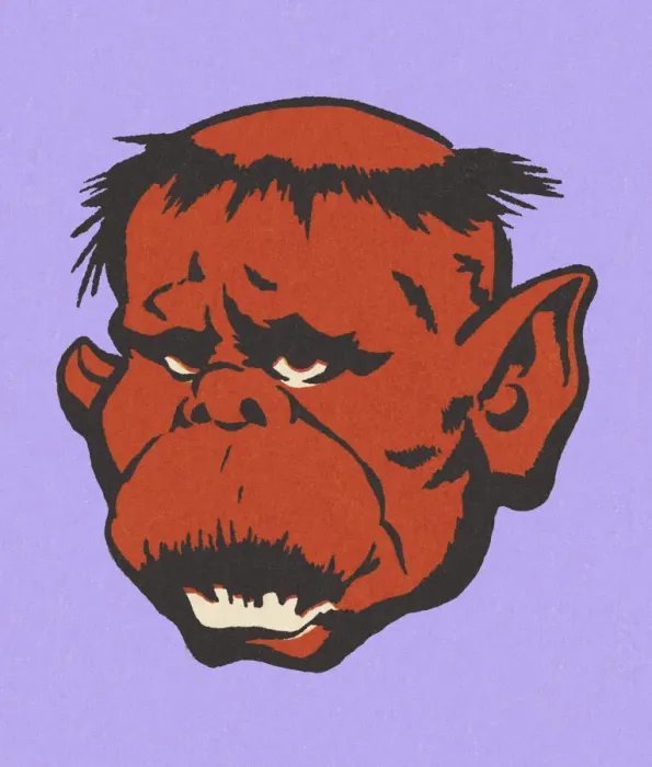 Framed Print : Monster Face Framed Print : Monster Face