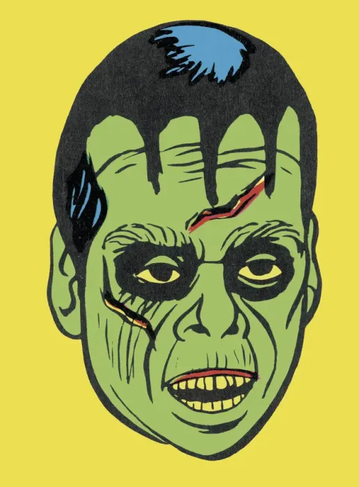 Framed Print : Monster Face Framed Print : Monster Face