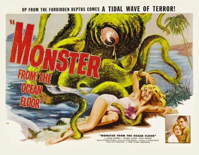 Framed Print : Monster From the Ocean Floor Framed Print : Monster From the Ocean Floor
